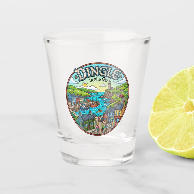 Vaso De Chupito Dingle Irlanda (Anverso)