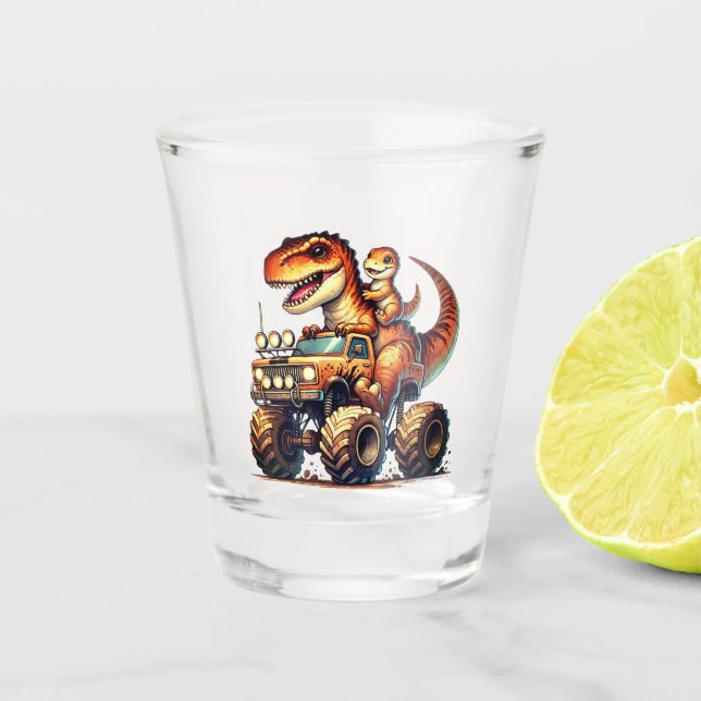 Vaso De Chupito Dinosaur  (Anverso)