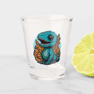 Vaso De Chupito Dinosaurio de bebé lindo
