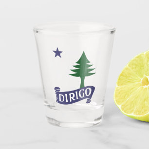 Vaso De Chupito Dirigo / Bandera principal de 1901