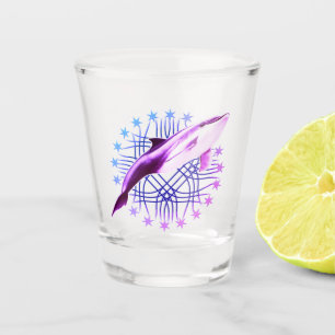 Vaso De Chupito Diseño gráfico delfín