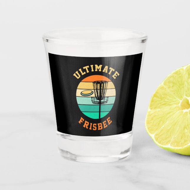 Vaso De Chupito Disk Golf Ultimate Frisbee (Anverso)