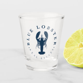 Vaso De Chupito Disparo de la propiedad inmobiliaria Blue Lobster
