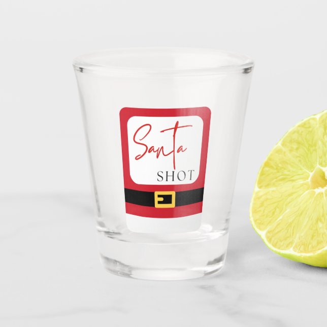 Vaso De Chupito Disparo de Santa - Hebilla  (Anverso)