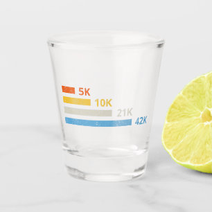 Vaso De Chupito Distancias de funcionamiento II - Maratón de 42K d