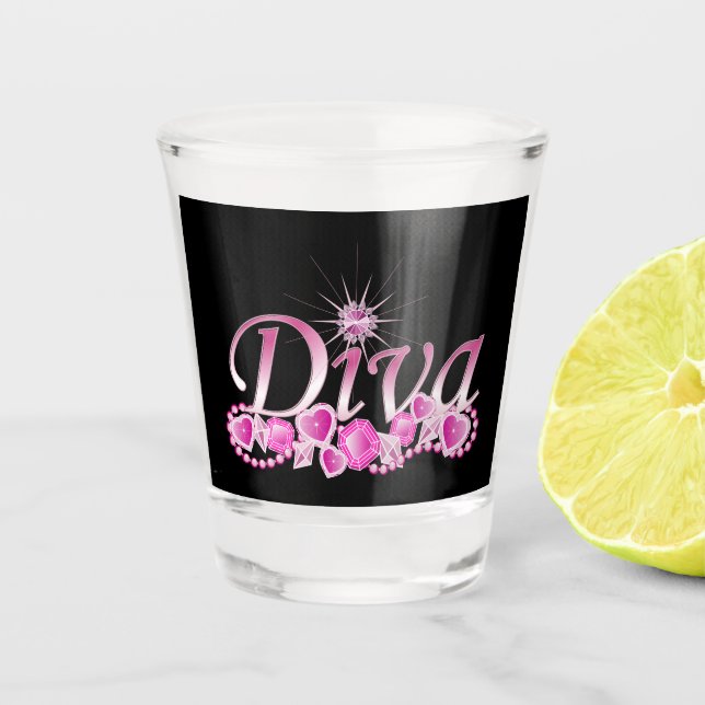 Vaso De Chupito Diva Bling (Anverso)