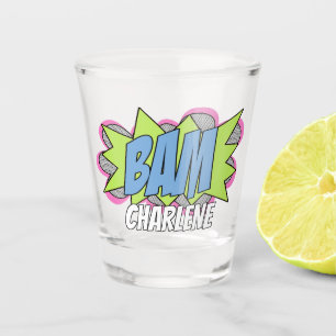 Vaso De Chupito Diversión Personalizado Cómic Personalizado Estilo