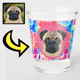 Vaso De Chupito Diversión Única de su Mascota Perro Perro Personal