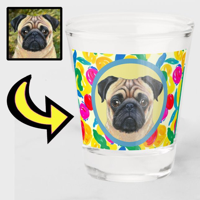 Vaso De Chupito Diversión Única de su Mascota Perro Perro Personal (Subido por el creador)