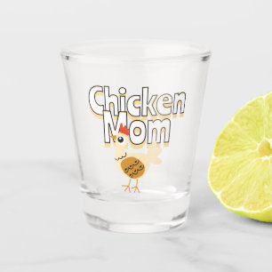 Vaso De Chupito Divertida madre de pollo