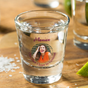 Vaso De Chupito Divertida "Un disparo más cerca de una foto genial