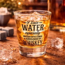 Divertido Me Gusta el Agua Congelada en Whisky
