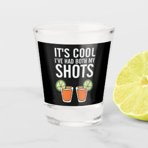 Vaso De Chupito divertidos dos tomas tequila palabra arte beber
