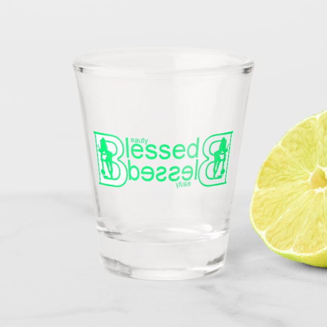 Vaso De Chupito Doble bendición (Anverso)