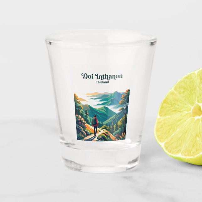 Vaso De Chupito Doi Inthanon Tailandia (Anverso)