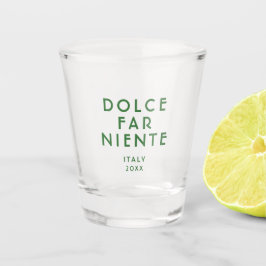 Vaso De Chupito Dolce Far Niente Personalizado Date Travel Souveni