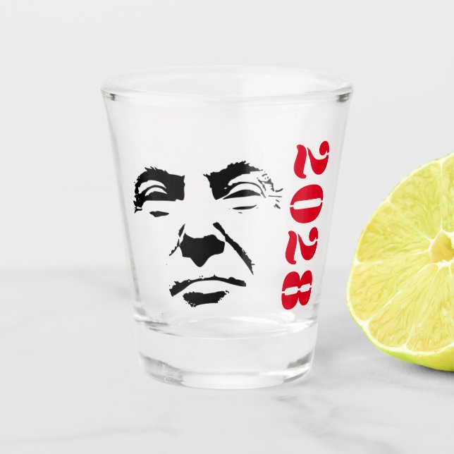 Vaso De Chupito Donald Trump 2028 (Anverso)