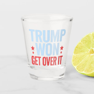 Vaso De Chupito Donald Trump Ganó Acéptalo 2024 Trump Ganó