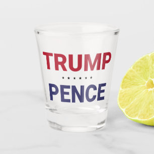 Vaso De Chupito Donald Trump y Mike Pence (elecciones de 2020 en E