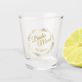 Vaso De Chupito Dorado Filigree Elegant Bridesmaid Wedding Favor