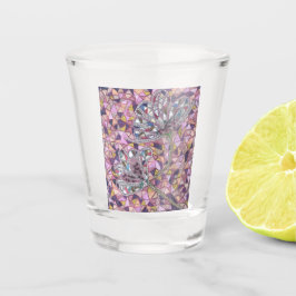 Vaso De Chupito Dos flores