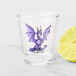 Vaso De Chupito Dragón Birthstone de febrero:Amatista