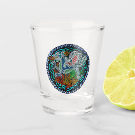Vaso De Chupito Dragon celtique