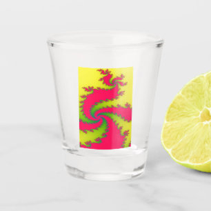 Vaso De Chupito Dragón de Año Nuevo chino fractal