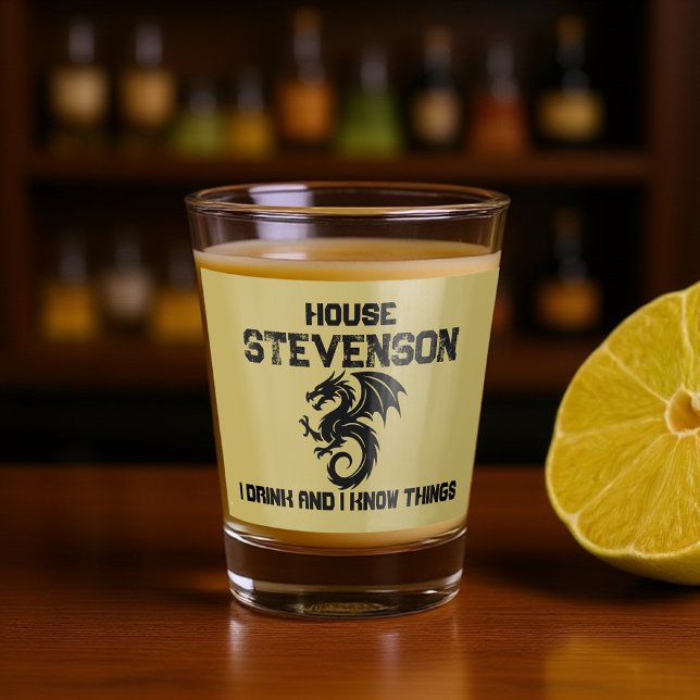 Vaso De Chupito Dragon Family Logo  (Subido por el creador)