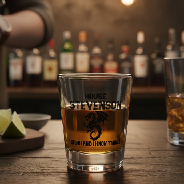 Vaso De Chupito Dragon Family Logo  (Subido por el creador)