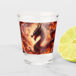 Vaso De Chupito Dragon Fire
