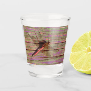 Vaso De Chupito Dragonfly Colorful