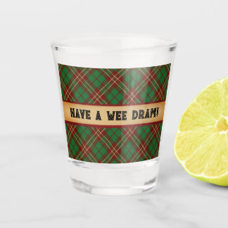 Vaso De Chupito Dram occidental de whisky escocés
