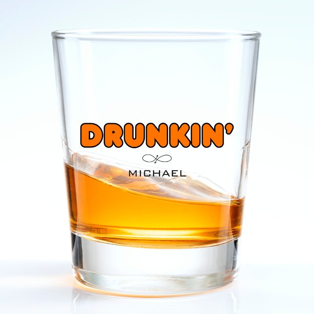 Vaso De Chupito Drunkin gracioso' (Funny Drunkin' Shot Glass)