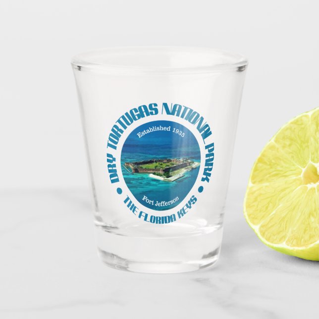 Vaso De Chupito Dry Tortugas NP (Anverso)