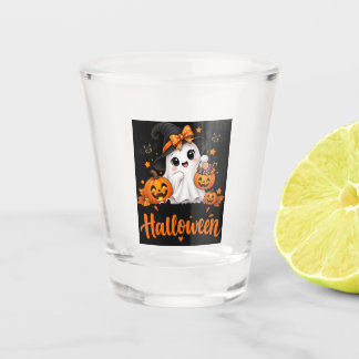 Vaso De Chupito Dulce Fantasma de Halloween – Feliz Halloween Cala