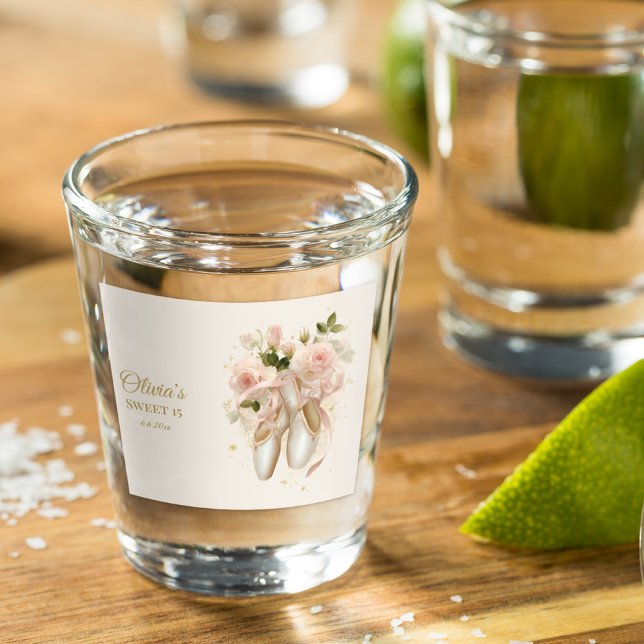Vaso De Chupito Dulce Rosé Ballet Soirée, personalizado (Subido por el creador)