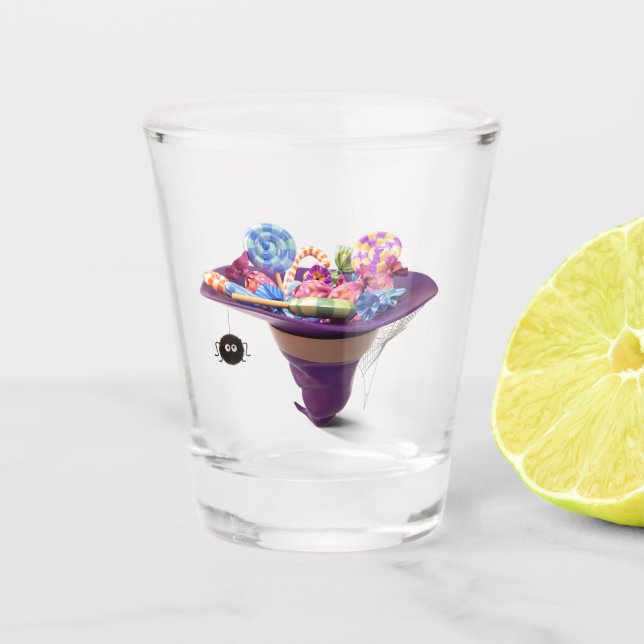 Vaso De Chupito dulces de Halloween (Anverso)