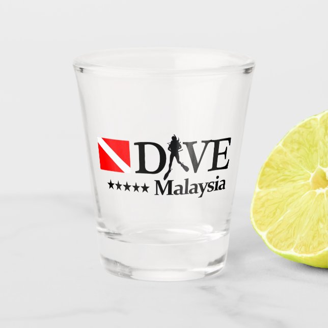 Vaso De Chupito DV4 de Malasia (Anverso)