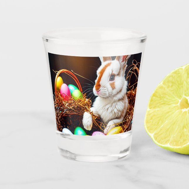 Vaso De Chupito Easter Bunny Basket & Eggs (Anverso)
