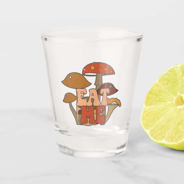 Vaso De Chupito "Eat Me" - Diseño caprichoso (Anverso)