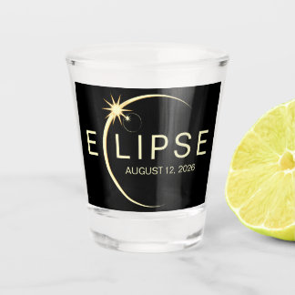 Vaso De Chupito Eclipse Solar 2026 