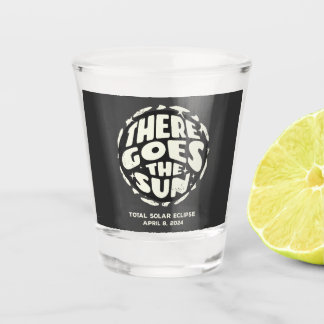 Vaso De Chupito Eclipse Solar Total 2024 Ahí Va el Sol