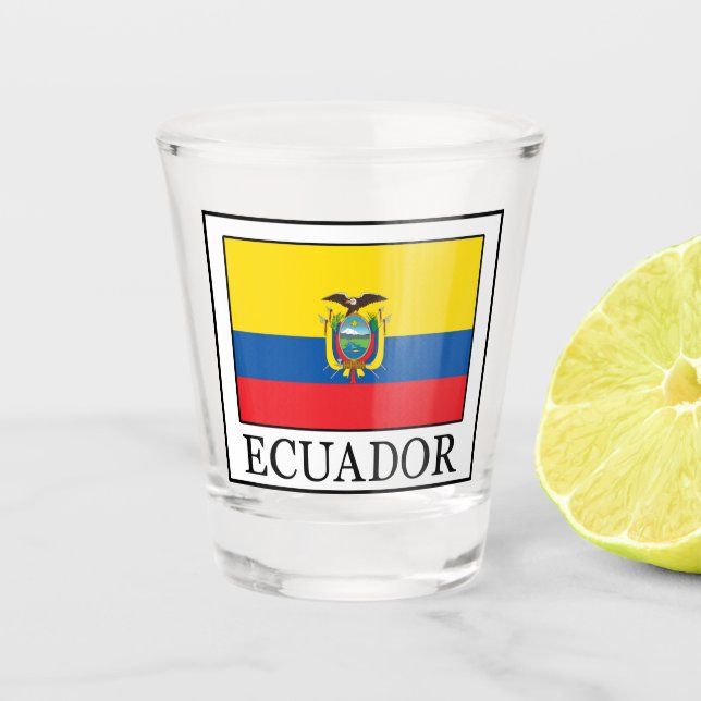Vaso De Chupito Ecuador (Anverso)
