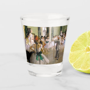 Vaso De Chupito Edgar Degas La Clase De Baile