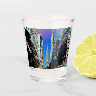 Vaso De Chupito Edificio Empire State del 42° Poster de St. New Y
