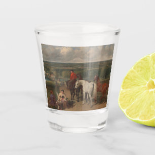 Vaso De Chupito Ejercicio de los caballos reales (arte equino)