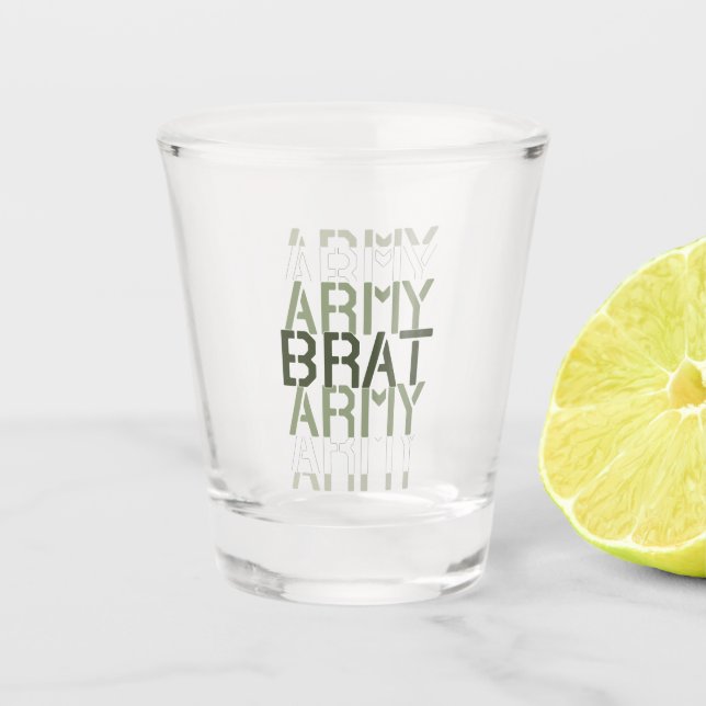 Vaso De Chupito Ejército Brat (Anverso)