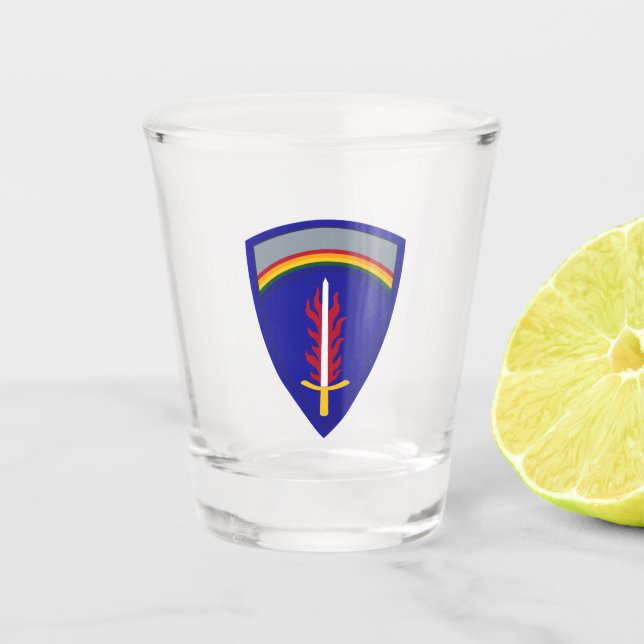 Vaso De Chupito Ejército Europa USAREUR (Anverso)