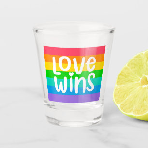 Vaso De Chupito El amor gana